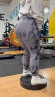 leggings painted on
