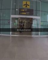 Bully accompanies your mom while she waits for you