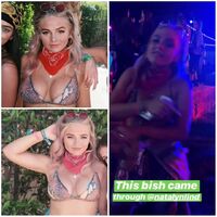 Natalie Alyn Lind at last year's Coachella