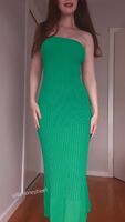 The perfect ratio underneath this dress