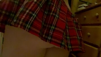 Oh, sir, I can’t stop being a little slut and showing my tight ass to you. Maybe if spank it red it’ll help...