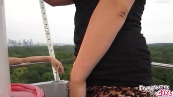 frankfurter girl public masturbation infront of stranger