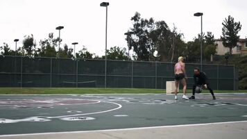 First Play Basketball Then Use Her like a Toy