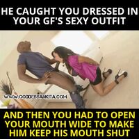 Lil did he know that you were ready to open your ass-pussy too 😛😉