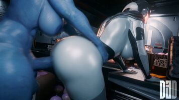 Liara x EDI (D3D)