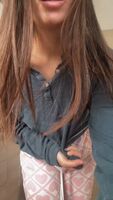 Just a simple Italian girl dropping her natural boobs