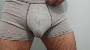 When he jumps out of the boxers, you'll see my balls 😉, do you like it?