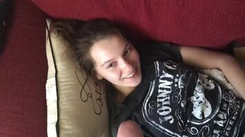 great cumshot she didn't like