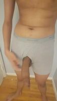 Another gif of me putting my cock away for the people sorting by new. You guys deserve it.
