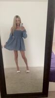 Was supposed to wear this dress for a wedding, guess my dicks too big 🥺