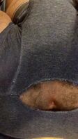 Old Underwear ripped in just the right spot