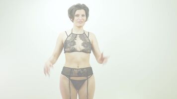 some one pls add her on yiff - LOVELY see thru TRY ON with Zia