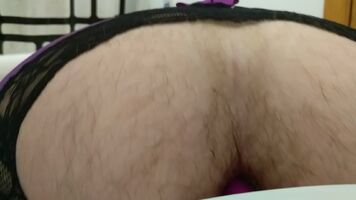 Out of the game for a few months, starting with my purple dildo