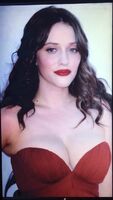 Kat Dennings gets SPLATTERED with a big load of cum from my full balls!!!