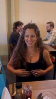 Enjoying my titties in a pub [GIF]