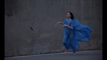 Orson Welles' Then Girlfriend Oja Kodar In His Movie F For Fake
