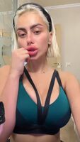 Ready to show off my favorite bimbo look