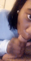When her lips slide out at the end..