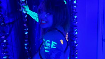 Guess who got their hands on some UV paint