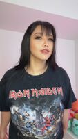 what will you do If you see me flashing at a Iron Maiden concert?