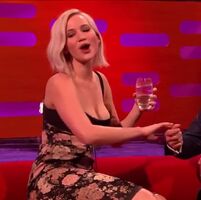 Jennifer Lawrence has been a teasing whore for so long. Let's gangbang this worthless fuckmeat very hard to make her pay for it.