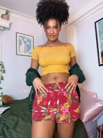 Afro puff for the win!