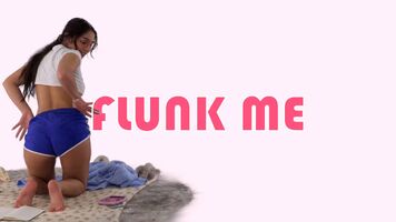 NEW: Madison Wilde's stressing out & jerking off before her finals in [flunk me] /// Braindance VR