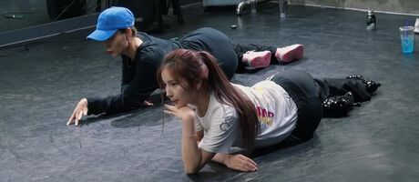 Sohee dance practice