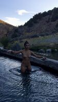 Just playing around at the hot springs hoping to get caught!!