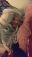 tira gasps when daddy spits in her messy pussy