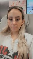 Felt like taking my tits out at the nail salon [gif]