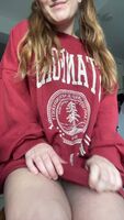 Christmas jumper boobie reveal