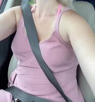 When I get off work and the titty drop can’t wait until home 😎 OC