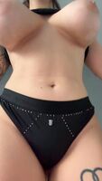 Playing with my favorite saggy tits