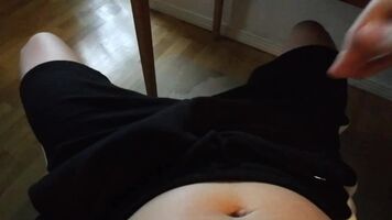Got so horny today and want to share my fat cock with you guys