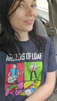 Playing with myself at the stoplight [GIF]