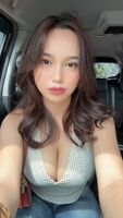 In the car