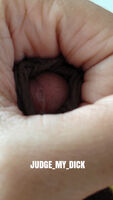 Cum was so thick.. Fantasizing about someone eating it while my girlfriend and/or mom watch