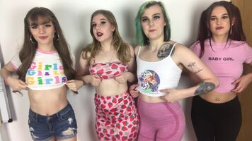 what happens every time my friends and i try to take a serious titty flash video for you all... we tried