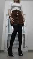 ripping the skirt off at work