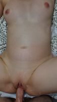 Pregnant missionary creampie. A thick load