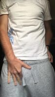My jogging pants, just to see who stares