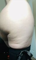 My butt in a latex thong 🖤