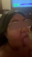 She just keeps sucking