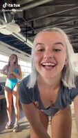 Gray bikini’s got an ass so fat you can see it clap from the front