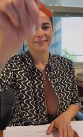 Today I was horny in the office...