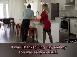 Thanksgiving with mommy