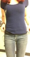 Flashing in the public access break room at work!