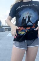 I was so embarrassed, hopefully some neighbor enjoyed my boobies 🙈