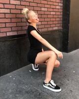 Jordyn ready for a line of cocks to slap that tongue and pump down her throat